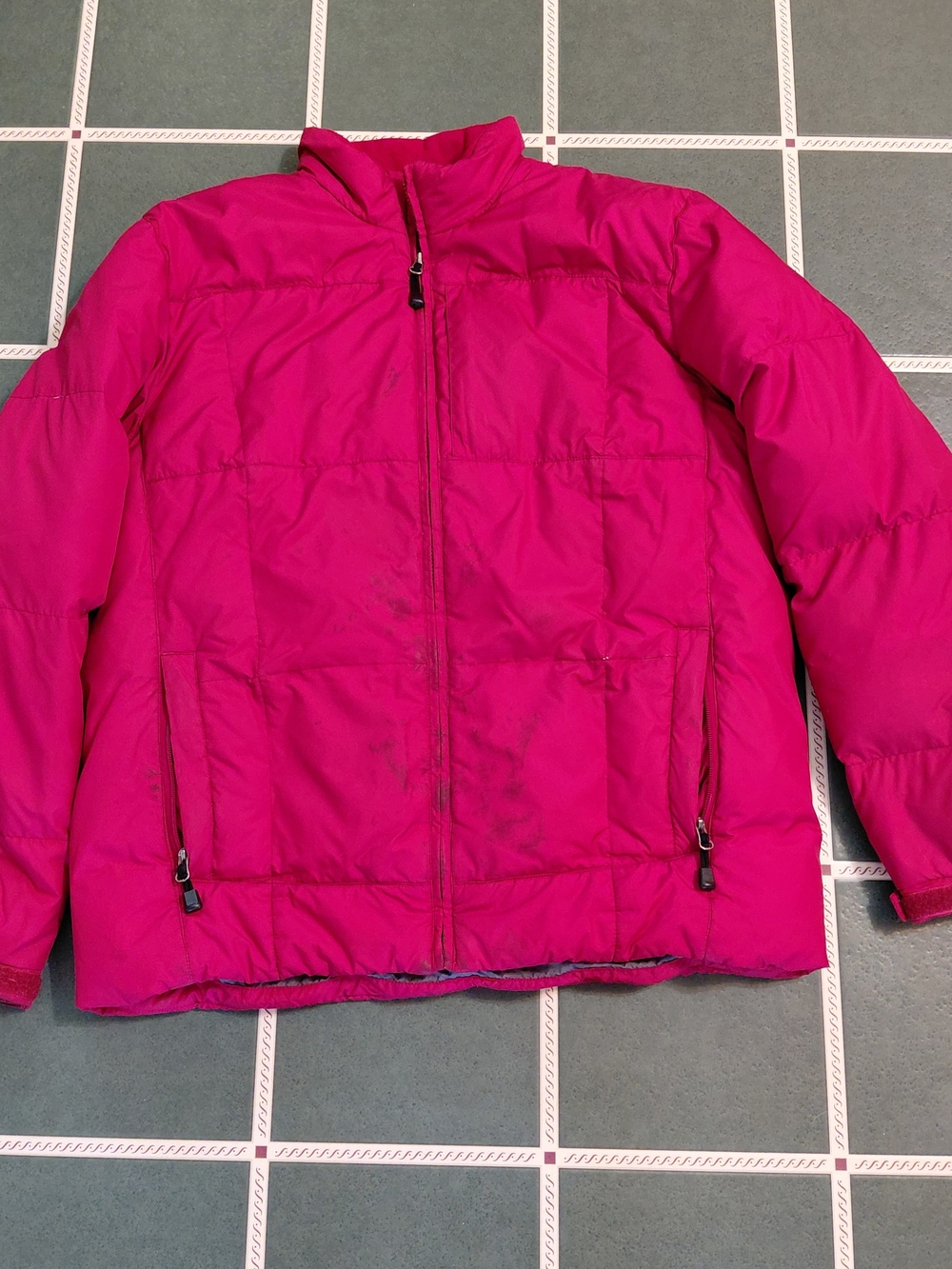 Eddie Bauer Red Insulated Puffer Jacket